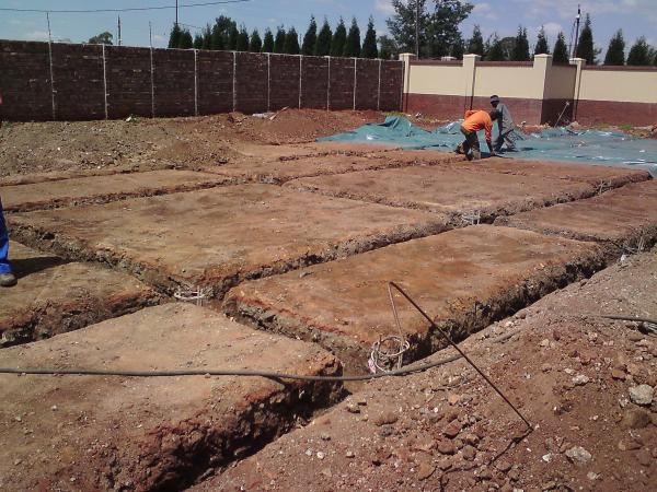 raft-foundations-piling-holes-drilled-using-the-k9-mini-digger-augers